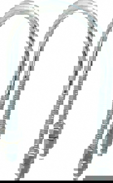 Round U-Bolt: Without Mount Plate, 3/8-16 UNC, 2-1/2